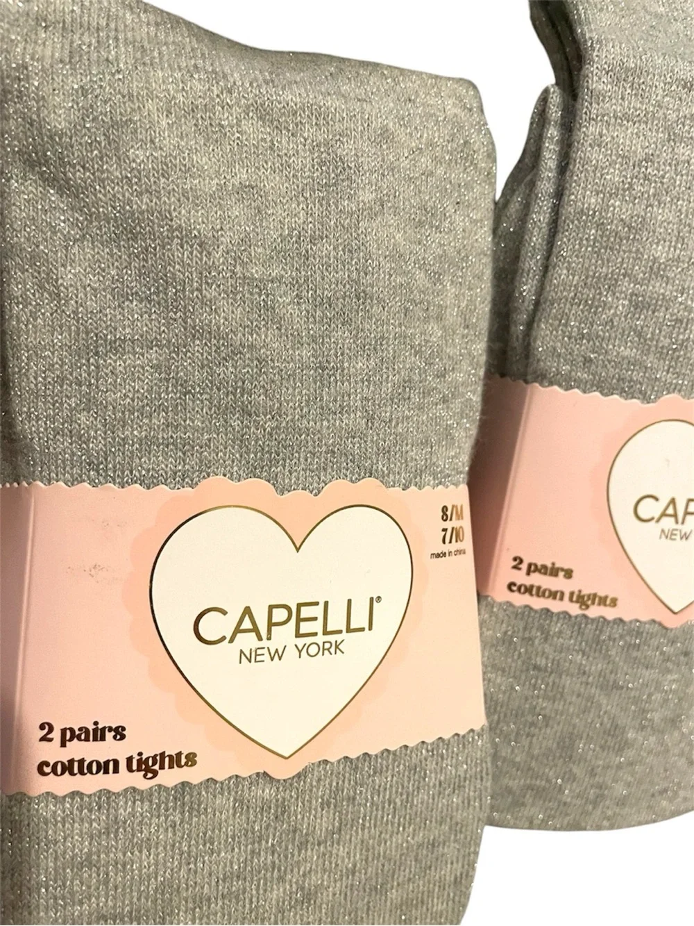 Bundle 10 Pairs Capelli New York Girls Tights Assorted Sizes NWT